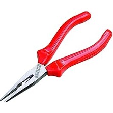 Nacario Izeltaş Uzun Kargaburun Düz Uçlu Opak Seri, Kırmızı, 180 mm