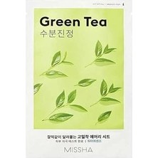 Nacario Mıssha Yeşil Çay Özlü Nemlendirici Yaprak Maske (1AD) Airy Fit Sheet Mask Green Tea