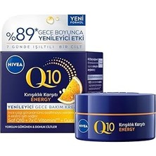 Nacario Nıvea Q10 Energy Canlandırıcı Gece Bakım Kremi
