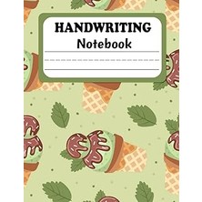 Nacario Handwriting Practice Paper Notebook: Dotted Writing Sheet Workbook For Preschool And Kinderg