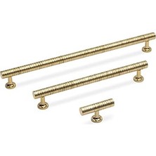 Nacario System 9208 Modern Kulp Gold Renk 128 mm Gold Tek Ebat SSY9208 0128 Gl-Gl