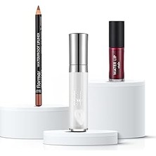 Nacario Shine Lip Kit Makyaj Seti