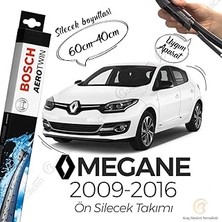 Nacario Bosch Renault Megane 3 Muz Silecek Takımı (2009-2016) Aerotwin