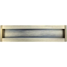 Nacario System 2165 Antik Rengi Gömme Kulp 160 mm Renksiz Tek Ebat SSY2165 0160 Abm-Abm