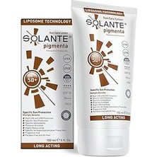 Nacario Solante Pigmenta Lekeli Ciltler Için 150 ml 50 Faktör Güneş Losyonu