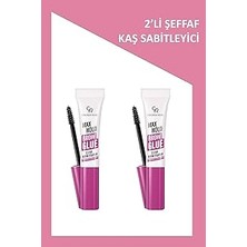 Nacario Golden Rose Max Hold Brow Glue - Şeffaf Kaş Sabitleyici ve Endless Lashes Mascara Seti