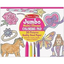 Nacario Melissa & Doug - Dev Boyama Kitabı, Pembe (14225)