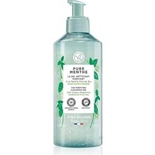 Nacario Yves Rocher Karma ve Yağlı Ciltler Için Pure Menthe Prebiyotik Yüz Yıkama JELI-390 ml 1