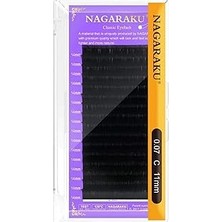 Nacario Fontenay 0,07D Kıvrım Ipek Kirpik 11MM Uzunluk