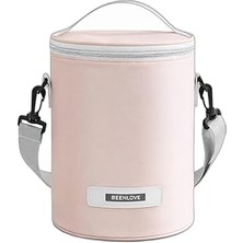 Nacario Silinidir Yemek Çantası Pembe