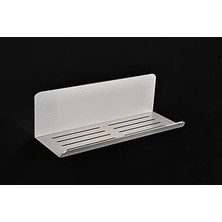 Nacario Deltahome Paslanmaz Çelik 28CM Banyo Rafı Duş Rafı - Yapışkanlı Montaj - Anında Kolay M
