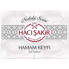 Nacario Hacı Şakir Hamam Keyfi Saf Sabun 200 gr x 4 Adet
