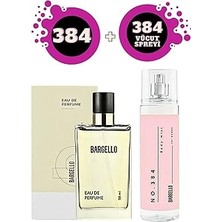 Nacario Bargello 384 Edp 50 ml Floral Kadın Parfüm + NO:384 210 ml Body Mist Vücut Spreyi Seti