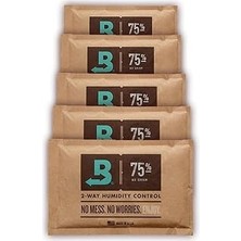 Nacario Boveda 75 60G Humidor Puro Kutusu Nemlendirici 5li Eco Paket