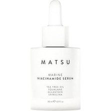 Nacario Matsu Professional Marine Algae, Aydınlatıcı ve Güçlendirici Niacinamide Cilt Serumu, 3