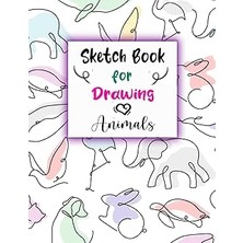 Nacario Independently Published Sketch Book For Drawing Animals: 8.5X11 Inch 21.5X27.94 cm 120 Pages