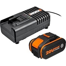 Nacario Worx WA3604 20VOLT 4.0AH Powershare Li-Ion Akü ve Akü Şarj Cihazı
