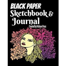 Nacario Black Paper Sketchbook And Journal : Sketch Book With Black Paper For Drawing With Gel Pens,