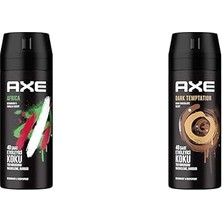 Nacario Axe Erkek Deodorant & Bodyspray Africa 48 Saat Etkileyici Koku (150 Ml)(2) Axe Erkek Deodora