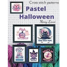 Nacario Independently Published Pastel Halloween Cross Stitch Patterns