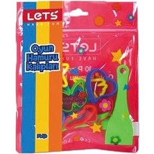 Nacario Lets Oyun Hamuru Kalıpları 8 Parça L-8411