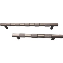 Nacario System 9387 Desenli Modern Kulp Fırçalı Bronz Renk 192 mm Çok Renkli