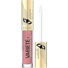 Nacario Eveline Cosmetics Variete Satin Mat Lip Hyaluronik Asitli Likit Ruj 4,5ml
