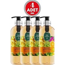 Nacario Eyüp Sabri Tuncer Bodrum Mandalinası Doğal Zeytinyağlı Sıvı Sabun 500 ml x 4 Adet