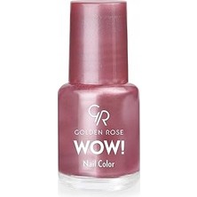 Nacario Golden Rose Wow Nail Color No: 26 - Parlak Bitişli Mini Oje 6 ml