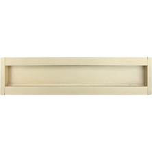 Nacario System 2165 Mat Altın Rengi Gömme Kulp 320 mm Renksiz Tek Ebat SSY2165 0320 Bb-Bb
