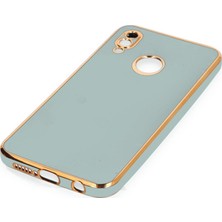 Solmazlar Online P20 Lite Kılıf Volet Silikon - Açık Yeşil