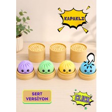 You Toys Mini Kapaklı Çin Mantısı 1 Adet Sürpriz Renk Clickerlı Figür Oyuncak Sert Versiyon