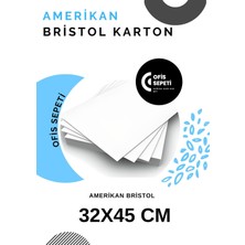 Empressco Amerikan Bristol Karton 210 gr Seri A3 32X45 cm 100 Adet - Fiyatı, Yorumları