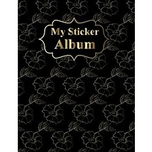 Nacario Sticker Album For Adults: Blank Sticker Book Collecting Album, Big Sticker Collection Journa