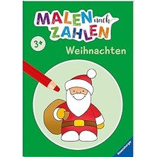 Nacario Malen Nach Zahlen Ab 3 Jahren - Weihnachten Für Kleine Künstler