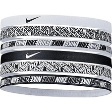 Nacario Nıke ESSPR1377 Printed Headbands 6pk Unisex Beyaz Antrenman Saç Bandı N.000.2545.176.OS,Ç