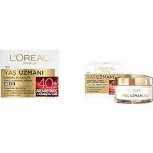 Nacario L'oréal Paris Yaş Uzmanı 40+ Kırışıklık Karşıtı Sıkılaştırıcı Gece Kremi +