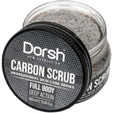 Nacario Dorsh Carbon Yüz ve Vücut Scrub Full Body Peeling 300 ml