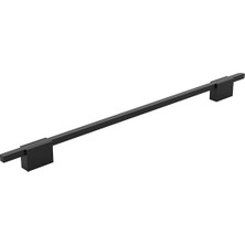 Nacario Boyut Siyah Metal 224 mm Mobilya Kolu Aksesuarı Uzun Dolap Kulpları Mutfak Çekmece Kulbu