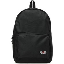 Nacario Trend Okul Sırt Çantası (Laptop Bölmeli) Siyah 1155