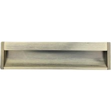 Nacario System 2163 Antik Renk Gömme Kulp 224 mm Renksiz Tek Ebat SSY2163 0224 Abm-Abm