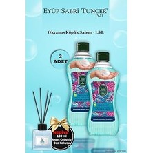 Nacario Eyüp Sabri Tuncer x 2 Okyanus Köpük Sabun 1,5 L Angel Koku Hediye