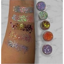 Nacario Glitter Jel Sim Far 5 Li Set, SERASHINEGOZFARI133