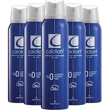 Nacario Caldion Classic Erkek Sprey Deodorant 150 ml x 5 Adet