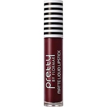 Nacario Flormar Pretty Matte Liquid Lipstick - Mat Ruj Deep Amaranth NO012