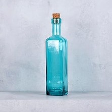Nacario San Miguel Cuadrada Yağ Şişesi 400 ml Mavi