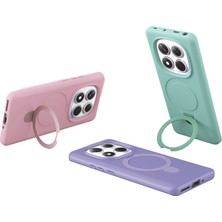 Solmazlar Online Redmi Note 14 Pro 5g Regal Magsafe Standlı Kapak - Turuncu