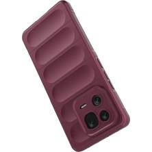 Solmazlar Online Mi 13 Kılıf Optimum Silikon - Bordo