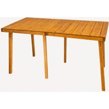 Woodensa Katlanabilir Kamp Masası 60 Cm, Katlanabilir Tasarım, Hafif ve Pratik, Outdoor Için Ideal