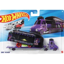 Hot Wheels Oyuncak Taşıyıcı Tır Mor, Eğlenceli Oyuncak, Çocuklar Için Güvenli, Kaliteli Malzeme